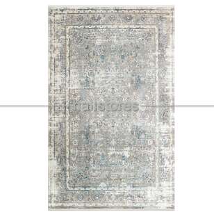 Bambu Halı Fresco 29 Krem-Mavi (1)