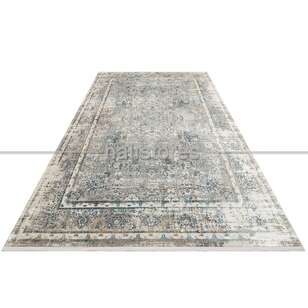 Bambu Halı Fresco 29 Krem-Mavi (3)