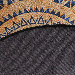 Baskılı Jüt Kilim Halı Zen (6)