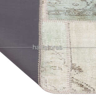 Bej Patchwork El Halısı (4)