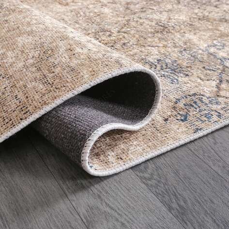 Bej Renkli Kilim Yolluk Halı Zen 1975 - 4