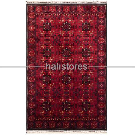 Bordo Afgan Halısı 952 - 1