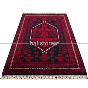 Bordo Afgan Halısı 956 (2)