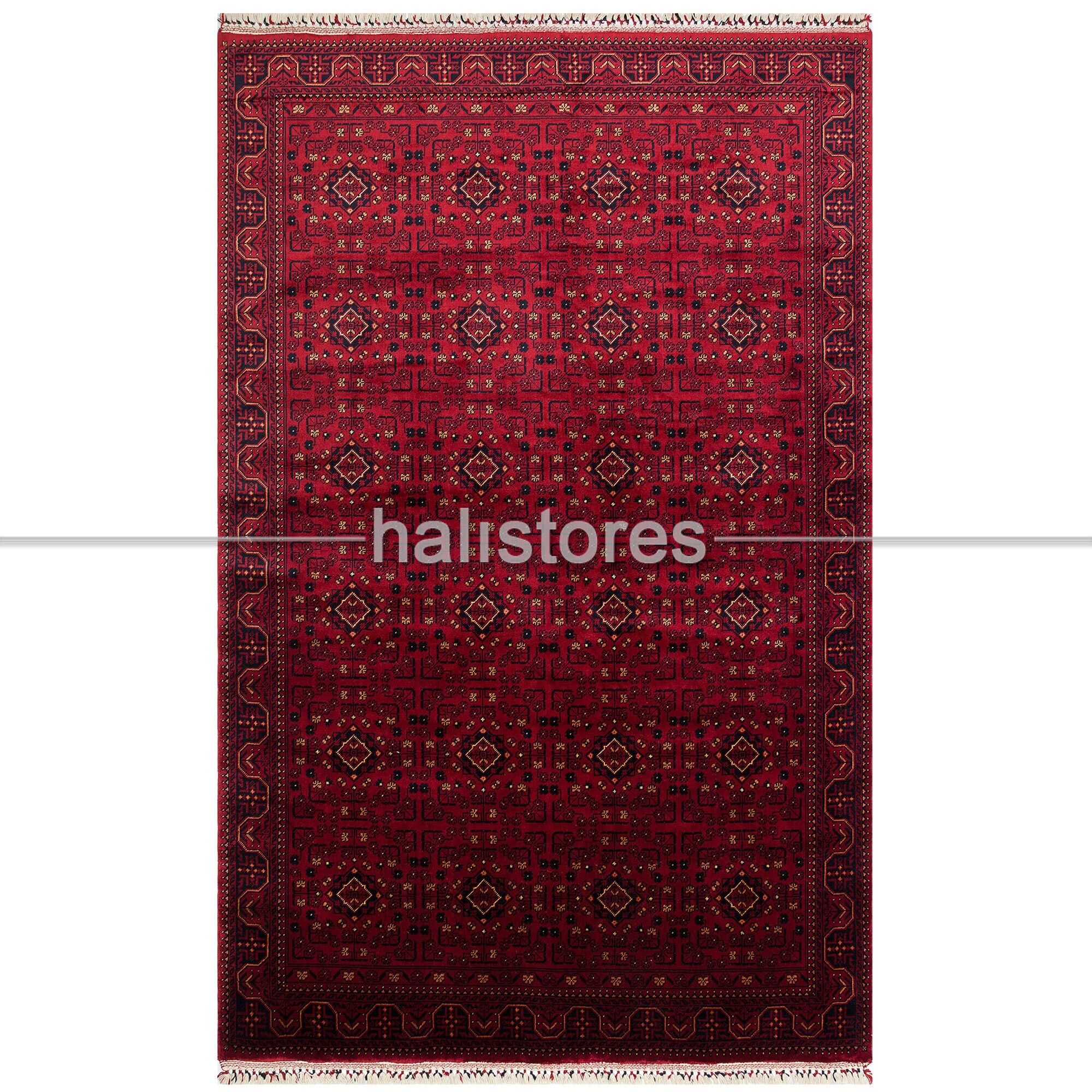 Bordo Afgan Halısı 960