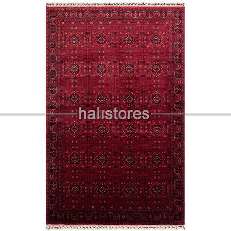 Bordo Afgan Halısı 960 - 1