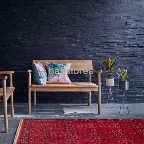 Bordo Afgan Halısı 960 - 2
