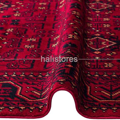 Bordo Afgan Halısı 960 - 4