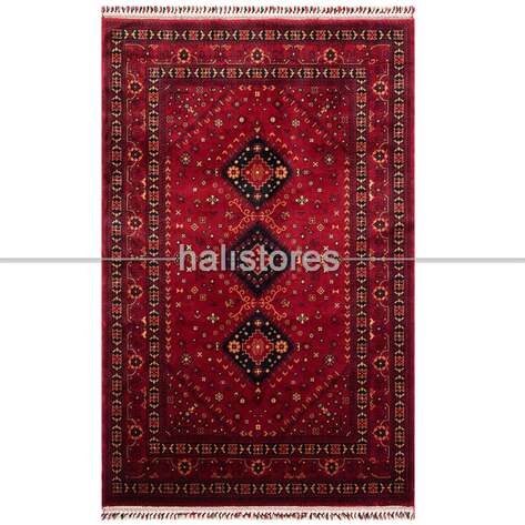 Bordo Afgan Halısı 961 - 1