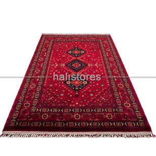 Bordo Afgan Halısı 961 (2)
