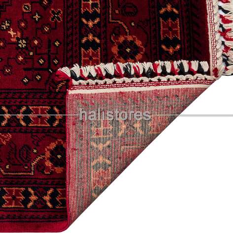 Bordo Afgan Halısı 961 - 4