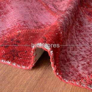 Bordo Patchwork Halı (4)