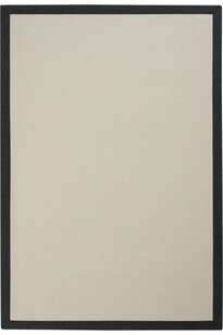 Bordürlü Sisal Halı Modern Kırık Beyaz Renkli HS406 (1)