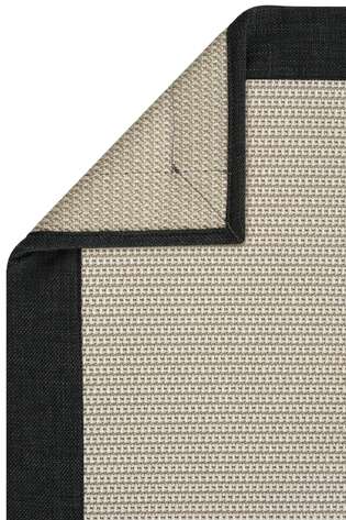 Bordürlü Sisal Halı Modern Kırık Beyaz Renkli HS406 - 4