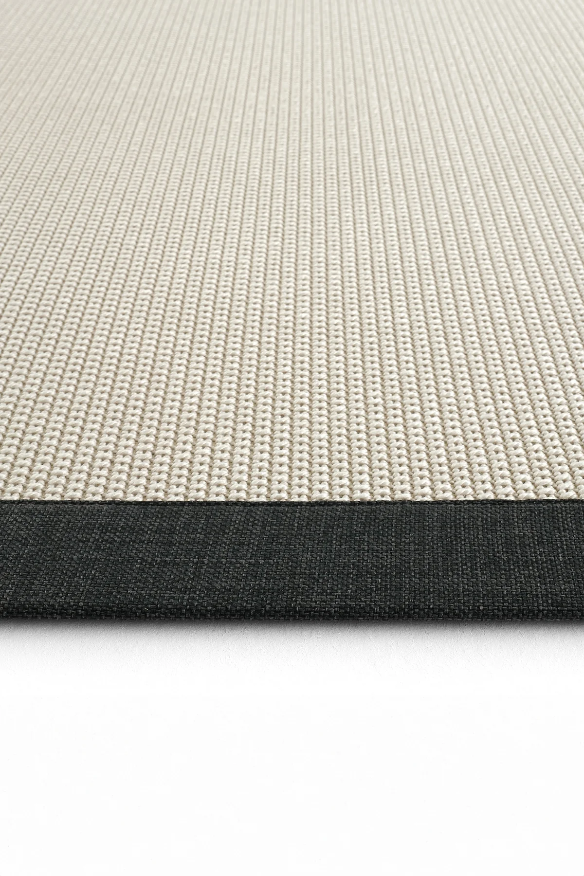 Bordürlü Sisal Halı Modern Kırık Beyaz Renkli HS406 - 6