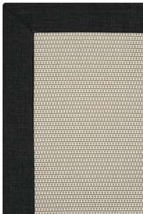 Bordürlü Sisal Halı Modern Kırık Beyaz Renkli HS406 (3)