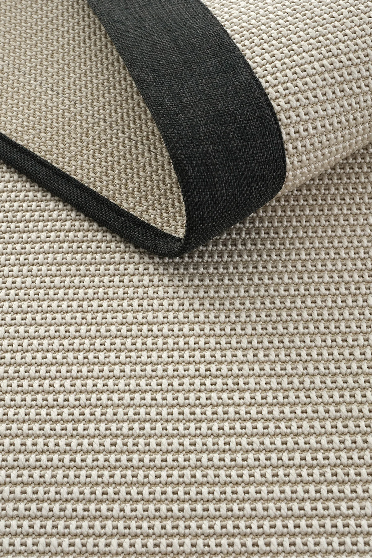 Bordürlü Sisal Halı Modern Kırık Beyaz Renkli HS406 (7)