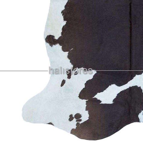 Bufalo Kahve-Beyaz Deri Halı 29432 - 3