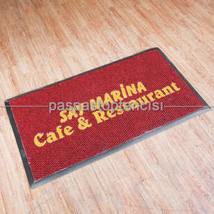Cafe ve Restaurant Logolu Paspas (3)