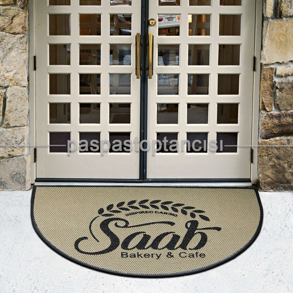 Cafelere Özel Logolu Paspas