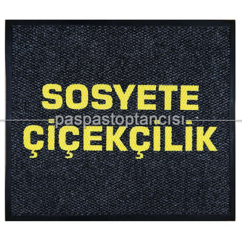 Çiçekçiler için Logolu Paspas - 3