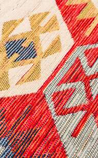 Çift Taraflı Yıkanabilir Otantik Kilim Nomad 01 Çok Renkli (5)