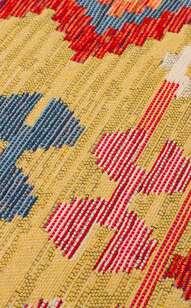 Çift Taraflı Yıkanabilir Otantik Kilim Nomad 03 Kırmızı (5)
