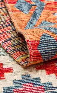 Çift Taraflı Yıkanabilir Otantik Kilim Nomad 05 Terra  (4)