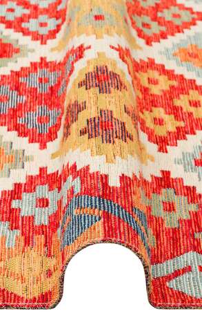 Çift Taraflı Yıkanabilir Otantik Kilim Nomad 05 Terra  - 3