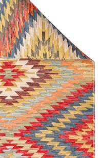 Çift Taraflı Yıkanabilir Otantik Kilim Nomad 07 Terra  (7)