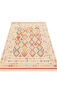 Çift Taraflı Yıkanabilir Otantik Kilim Nomad 08 Çok Renkli (6)