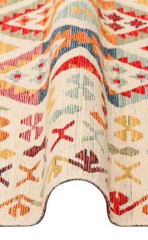 Çift Taraflı Yıkanabilir Otantik Kilim Nomad 08 Çok Renkli - 3