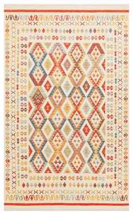 Çift Taraflı Yıkanabilir Otantik Kilim Nomad 08 Çok Renkli (2)