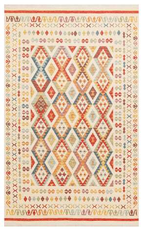 Çift Taraflı Yıkanabilir Otantik Kilim Nomad 08 Çok Renkli - 2