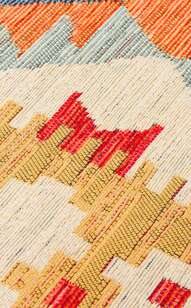 Çift Taraflı Yıkanabilir Otantik Kilim Nomad 09 Çok Renkli (5)