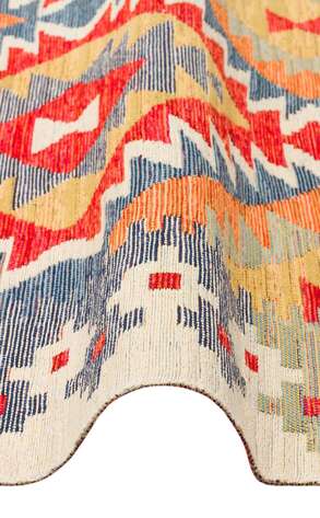 Çift Taraflı Yıkanabilir Otantik Kilim Nomad 09 Çok Renkli - 3