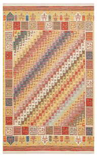 Çift Taraflı Yıkanabilir Otantik Kilim Nomad 11 Terra  (2)