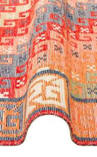 Çift Taraflı Yıkanabilir Otantik Kilim Nomad 11 Terra  (3)