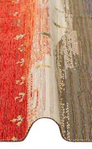 Çift Taraflı Yıkanabilir Otantik Kilim Nomad 12 Terra  (3)