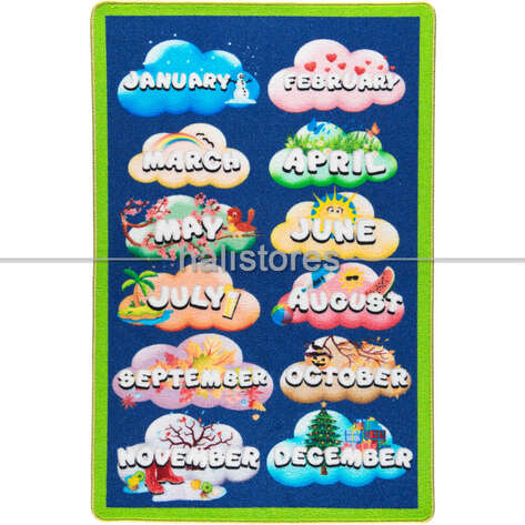Halıstores Anaokulu Çocuk Halısı Months - 2