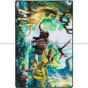 Halıstores Çocuk Halısı Dinasour World (2)