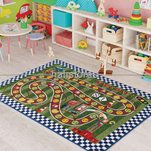 Halıstores Çocuk Halısı Racing Game (1)