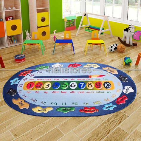 Halıstores Eğitici ve Öğretici Anaokulu Halısı Colour Palette - 1