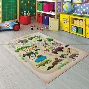 Halıstores Eğitici ve Öğretici Anaokulu Halısı Wild Life (1)
