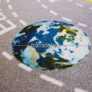 Halıstores Eğitici ve Öğretici Yuvarlak Anaokulu Halısı Universe - 4