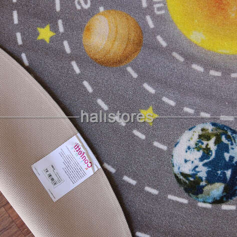 Halıstores Eğitici ve Öğretici Yuvarlak Anaokulu Halısı Universe - 6