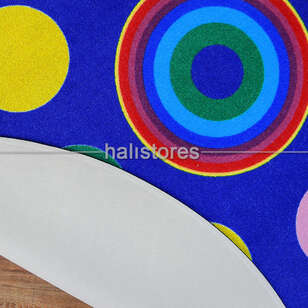 Halıstores Yuvarlak Çocuk Halısı Circles (6)