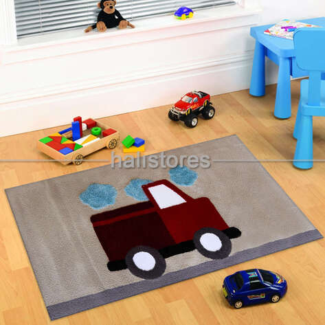 Custom Design Araba Çocuk Odası Halısı - 1