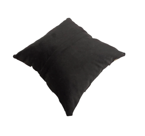 Dana Derisi Yastık Kılıfı Krem-Kahve - 2