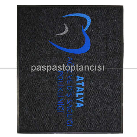 Diş Klinikleri İçin Logolu Halı Paspas - 2
