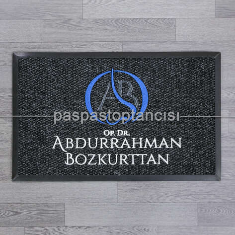 Doktor Muaynehaneleri İçin Logolu Paspas - 1